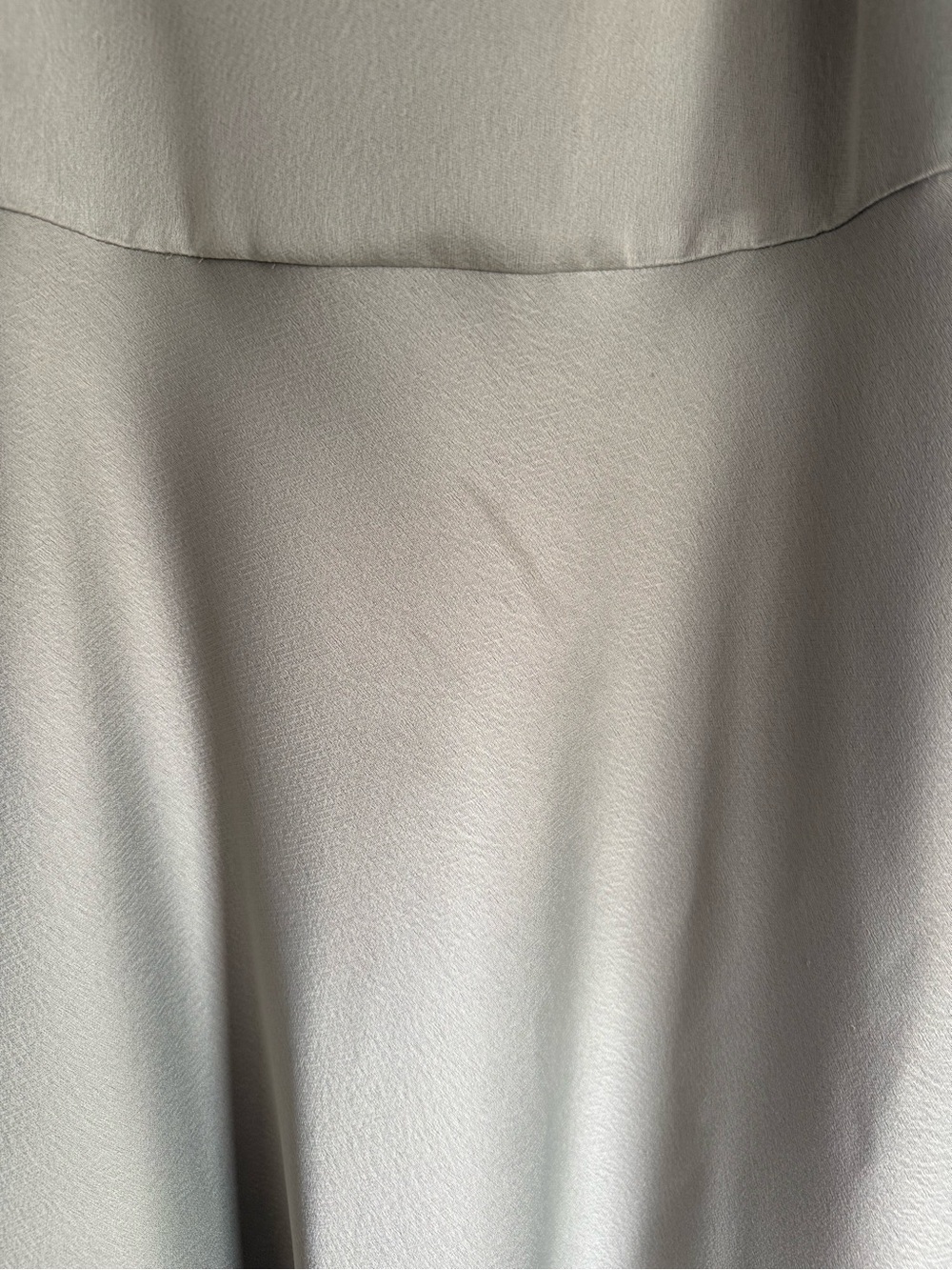 BHLDN Leti Dress Satin Slip Midi Dress in Sage Green - Picture 8 of 8